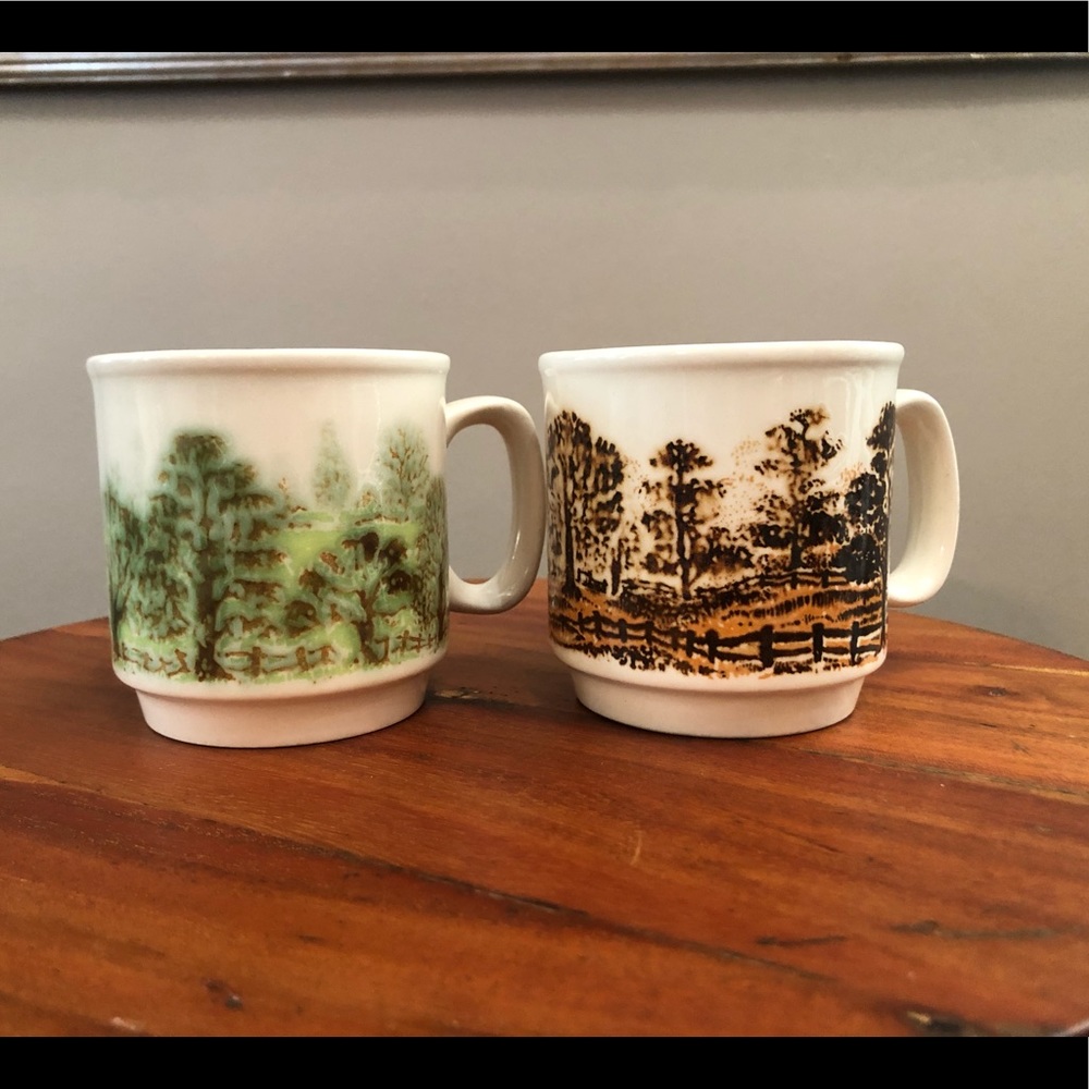 Vintage Biltons Made in England mugs